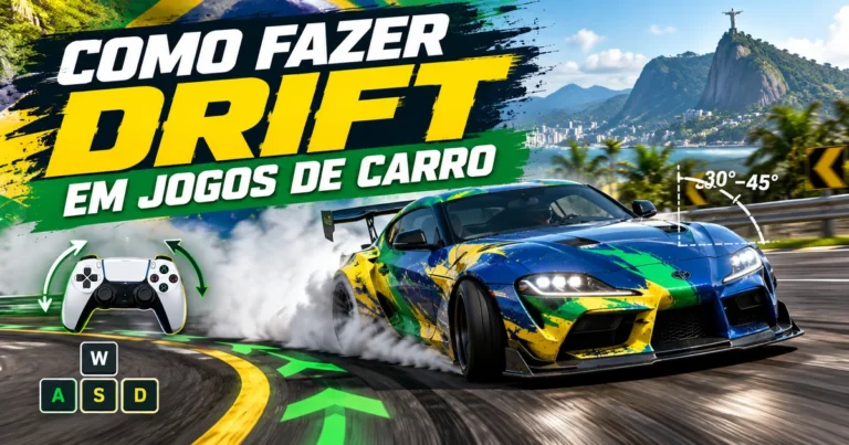 Como fazer drift em jogos de carro: guia para iniciantes